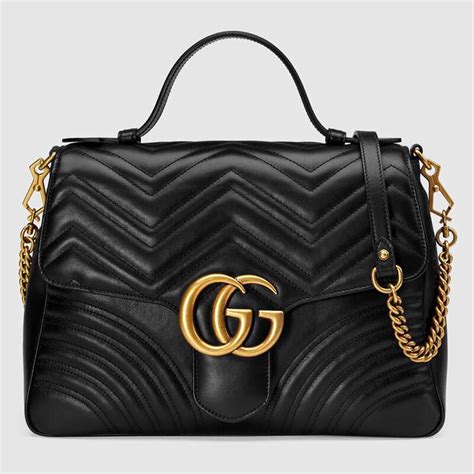 gucci gg marmont medium top handle bag|gucci marmont medium shoulder bag.